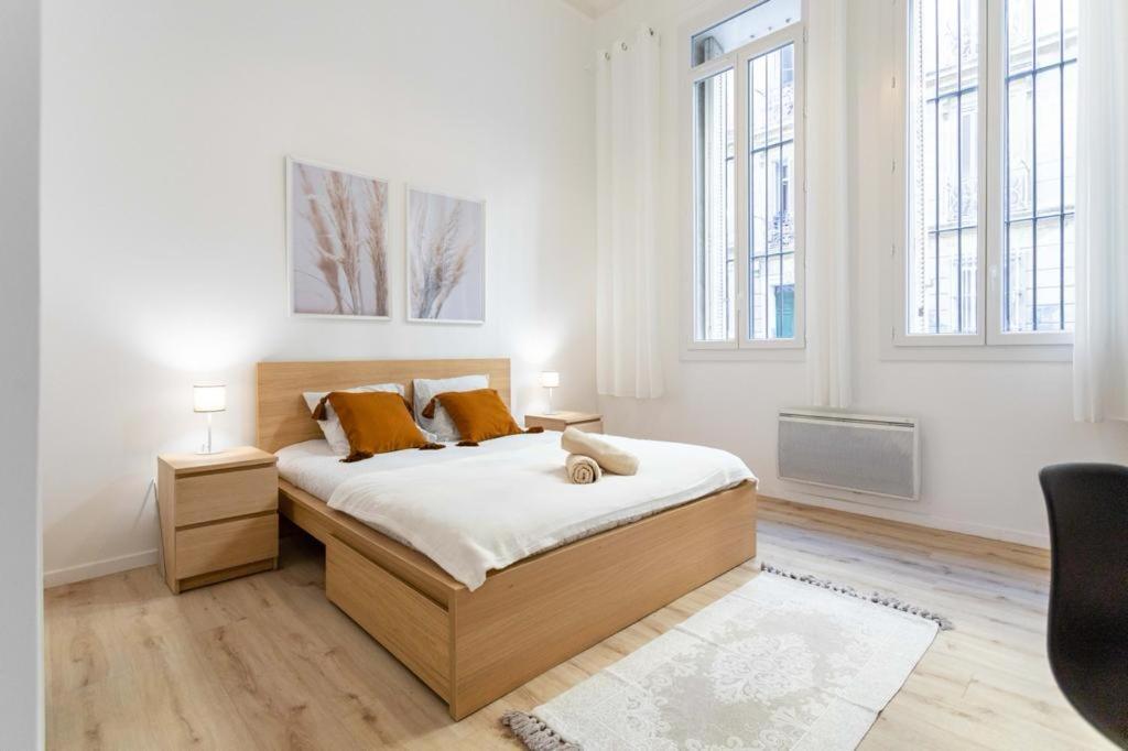 Grand T4 Avec 3Sdb - Quartier Joliette - Ideal Familles Et Groupes Marseille Exteriör bild